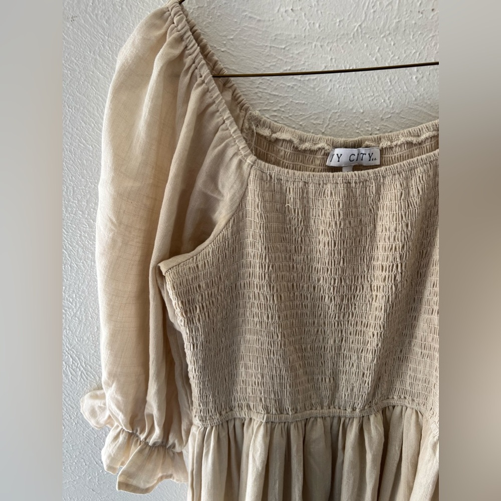 Ivy City Co smocked dress